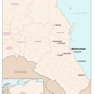 dagestan map