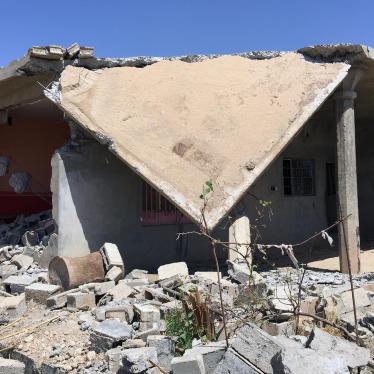 House destroyed with a bulldozer in Qarah Tappah May 2016. 