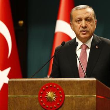  Turkish President Tayyip Erdogan speaks during a news conference following the National Security Council and cabinet meetings at the Presidential Palace in Ankara, Turkey, July 20, 2016. 