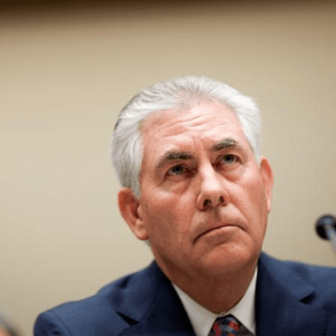 US Secretary of State Rex Tillerson