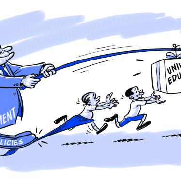 Cartoon for Tanzania Education Report 