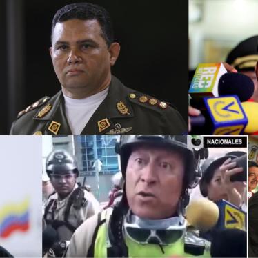 High-level officials in charge of security forces implicated in widespread abuses, and responsible for the prosecution of civilians by military courts.