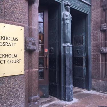 Stockholm District Court, where most of Sweden’s war crimes cases are adjudicated.