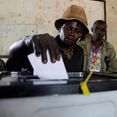 A man votes during primaries in Nairobi, Kenya, in late April. April 26, 2017. © 2016 Reuters /Thomas Mukoya
