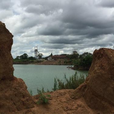 Former Mine Pit in Kabwe, Zambia 